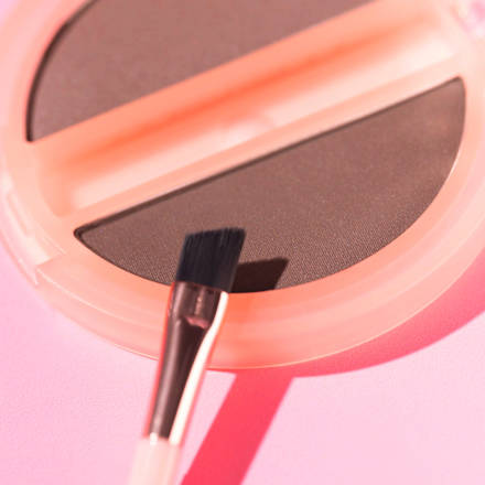 Pudrowy zestaw do stylizacji brwi Brow Powder Duo Set 03 Dark essence