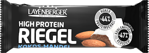 Proteinriegel 45% High Protein, Coconut Almond Bar Layenberger Fit+Feelgood