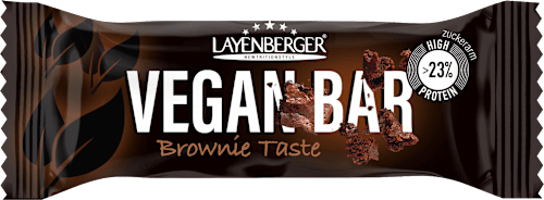 Proteinriegel 23% Vegan Bar, Brownie Taste Layenberger