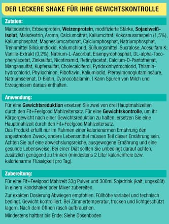 Diät Shake, Slim Shake Vanille & Kokos Layenberger Fit+Feelgood