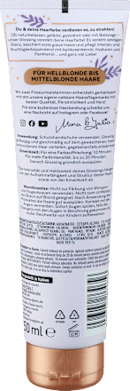 Farb-Glanzbehandlung Glossing Icy Blonde Langhaarmädchen