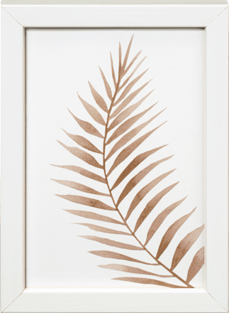 Bilderrahmen Flat Finish 10x15 cm, weiß Paradies