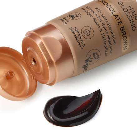 Preljev za kosu Glossing – Chocolate Brown LANGHAARMÄDCHEN