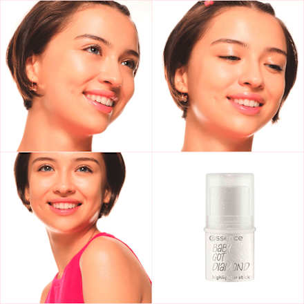 Rozświetlacz w sztyfcie Baby Got Diamond highlighter stick essence