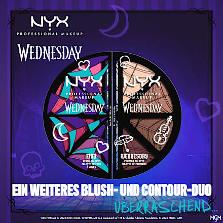 Contourpalette Wednesday Stained Glass NYX PROFESSIONAL MAKEUP