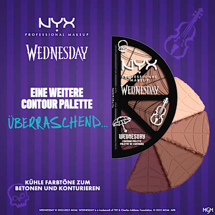 Contourpalette Wednesday Stained Glass NYX PROFESSIONAL MAKEUP