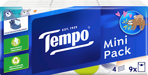 Taschentücher 4-lagig Mini Tempo