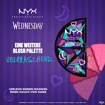 Blushpalette Wednesday Stained Glass NYX PROFESSIONAL MAKEUP