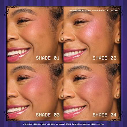 Blushpalette Wednesday Stained Glass NYX PROFESSIONAL MAKEUP