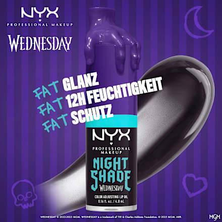 Lipgloss Wednesday Mystery Nightshade NYX PROFESSIONAL MAKEUP