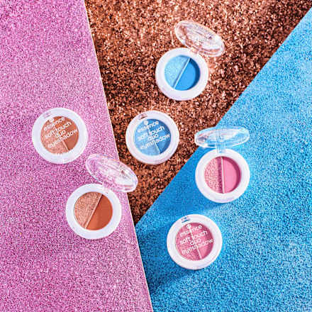 Lidschatten Soft Touch Duo 03 Icy Girl essence