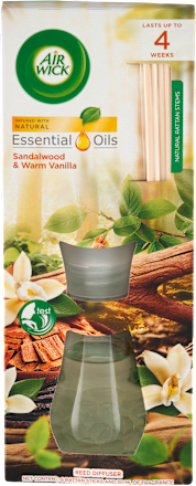 Difuzér Essential Oils Sandalwood & Warm Vanilla Air Wick