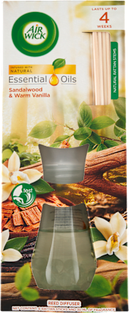 Difuzér Essential Oils Sandalwood & Warm Vanilla Air Wick