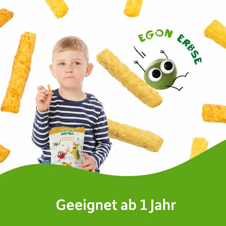 Kindersnack Knusper-Sticks Bunter Gemüse-Mix Freche Freunde