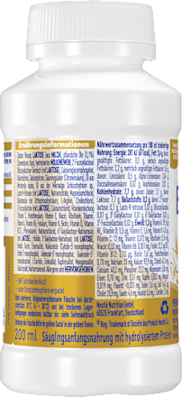 Anfangsmilch Supreme Pre trinkfertig von Geburt an Nestlé BEBA