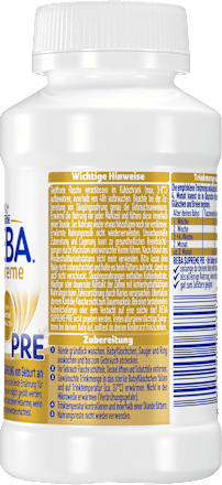 Anfangsmilch Supreme Pre trinkfertig von Geburt an Nestlé BEBA