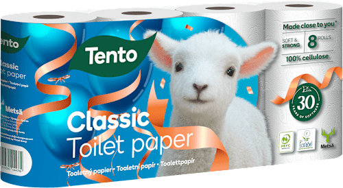 Toaletný papier Classic 8x150 Tento