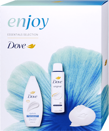 Enjoy tusfürdő, szappan és deo spray ajándékcsomag Dove