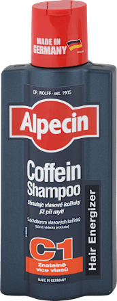 Kofeínový šampón C1 Hair Energizer Alpecin