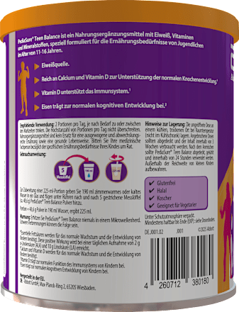 Shake Teen Balance Vanille PediaSure