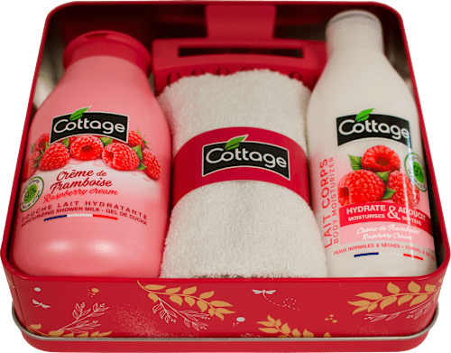 Set cadou METALIC ZMEURA Cottage