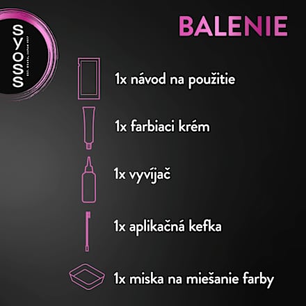 Farba na obočie Brow Permanen Tint - svetlohnedá syoss