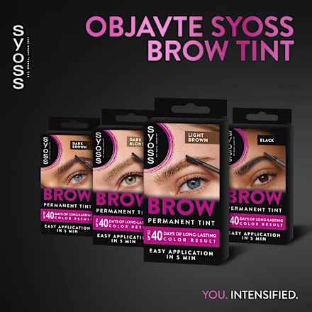 Farba na obočie Brow Permanen Tint - svetlohnedá syoss