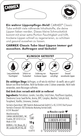 Lippenbalsam Feuchtigkeitsspendend Carmex