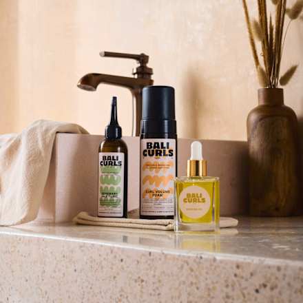 Pjena za volumen za kovrčavu i valovitu kosu – proteini riže i ylang-ylang BALI CURLS