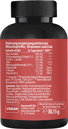 Frauen Balance Kapseln  Lebepur