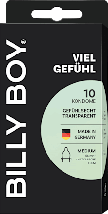 Kondome Viel Gefühl, Breite 56 mm BILLY BOY