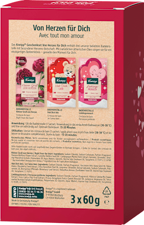 Geschenkset von Herzen für dich Kneipp