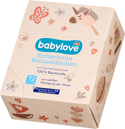 Bastoncini cotonati per bambini assort. babylove