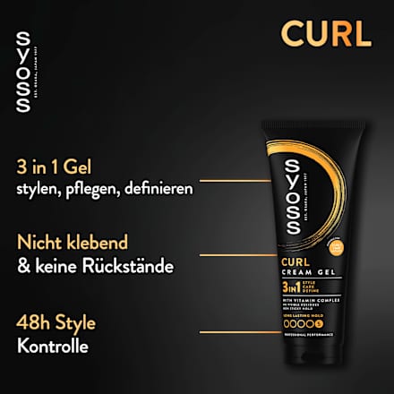 Cream Gel Curl Control syoss
