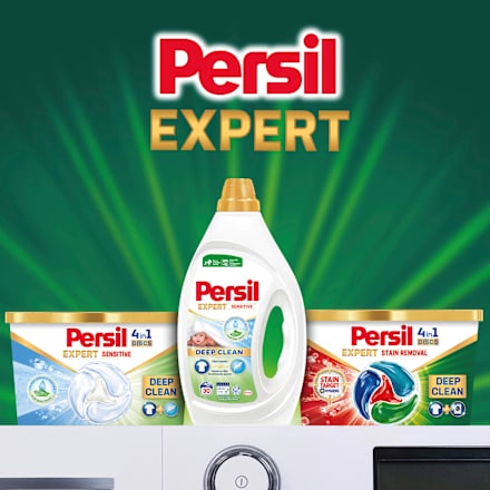 Waschmittel Flüssig Gel Expert Sensitive Deep Clean Persil