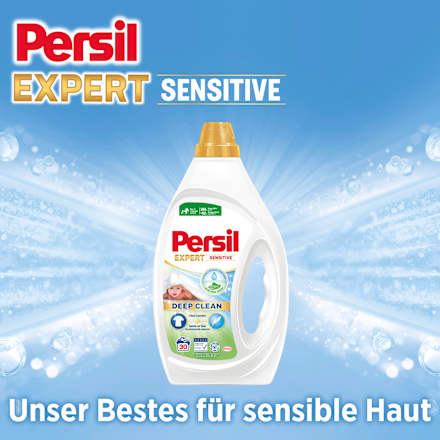 Waschmittel Flüssig Gel Expert Sensitive Deep Clean Persil