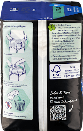 Hlačke za moške, velikost M, 4. stopnja, za srednjo do močno inkontinenco Jessa DISKRET