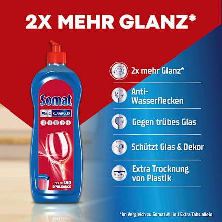 Klarspüler Brillanter Glanz Somat