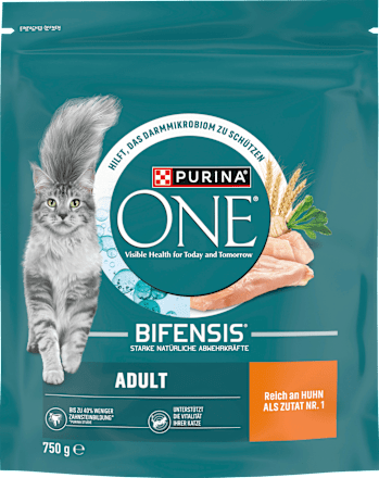 Trockenfutter Katze Bifensis Adult Reich an Huhn PURINA ONE