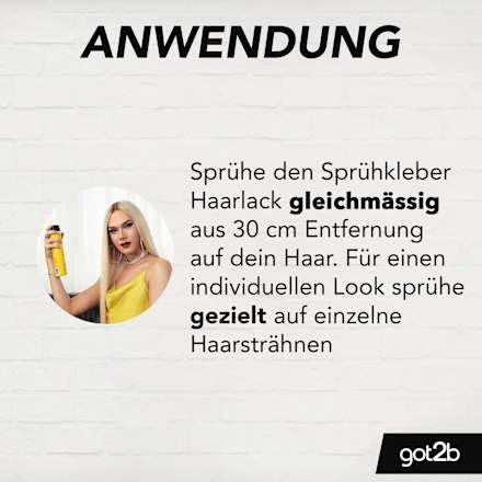 Sprühkleber Freeze Haarlack got2b