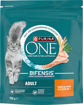 Trockenfutter Katze Bifensis Adult Reich an Huhn PURINA ONE