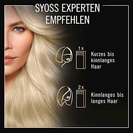 Permanente Öl-Coloration - Nr. 10-50 Helles Asch-Blond Syoss Oleo Intense