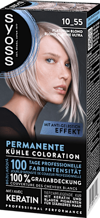 Haare Aufheller 10_55 Platinum Blond Syoss