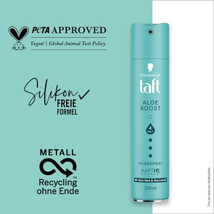 Haarspray Aloe Boost Schwarzkopf taft