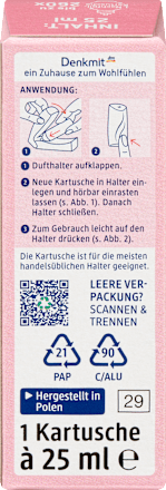 Lufterfrischer Minispray Nachfüllpack Sweet Love  Denkmit
