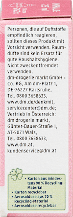 Lufterfrischer Minispray Nachfüllpack Sweet Love  Denkmit