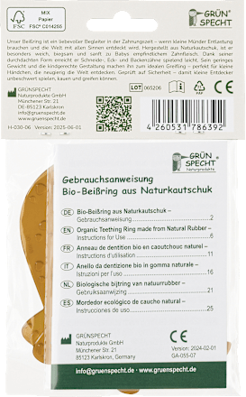Beißring Bio Grünspecht
