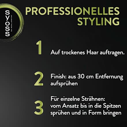 Haarspray 3in1 Strong & Hold syoss