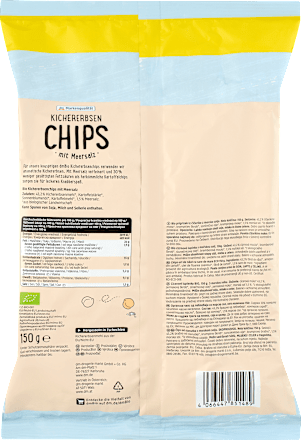 Kichererbsen Chips mit Meersalz dmBio