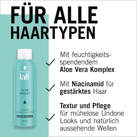 Texturspray Aloe Boost Schwarzkopf taft